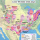 US shale gas and oil plays, as of May 2011
